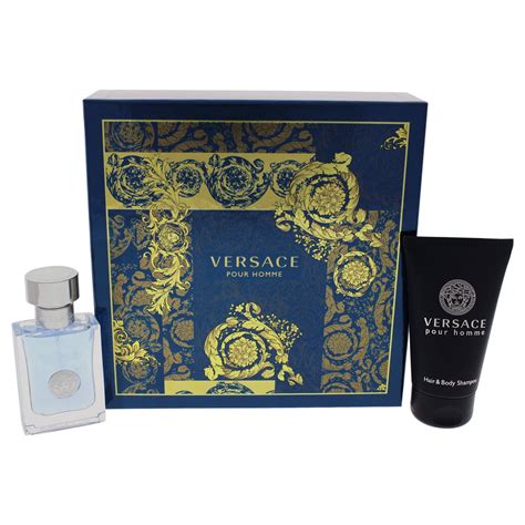 versace sets|Versace aftershave set.